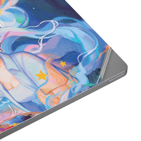 Rainbow Anime Artist Painter by Ivy Dolamore Laptop Skins